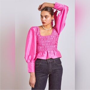 Elegant Pink Women's Blouse